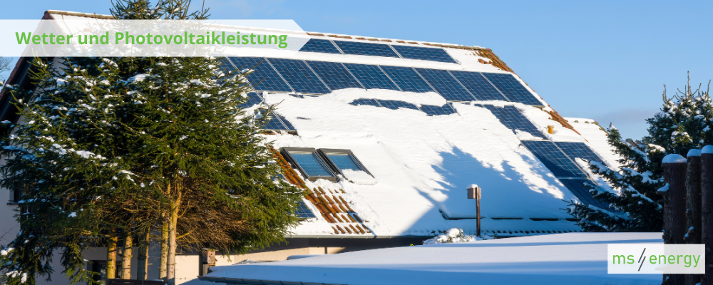 Photovoltaik im Winter