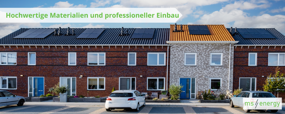 professioneller Einbau