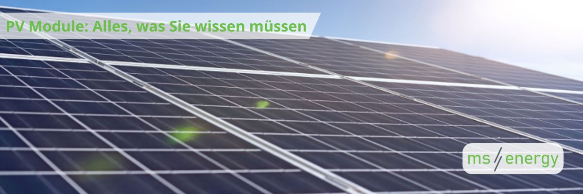 PV Module Alles was Sie wissen müssen